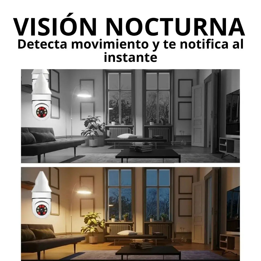 Cámara de deguridad con visión 360°