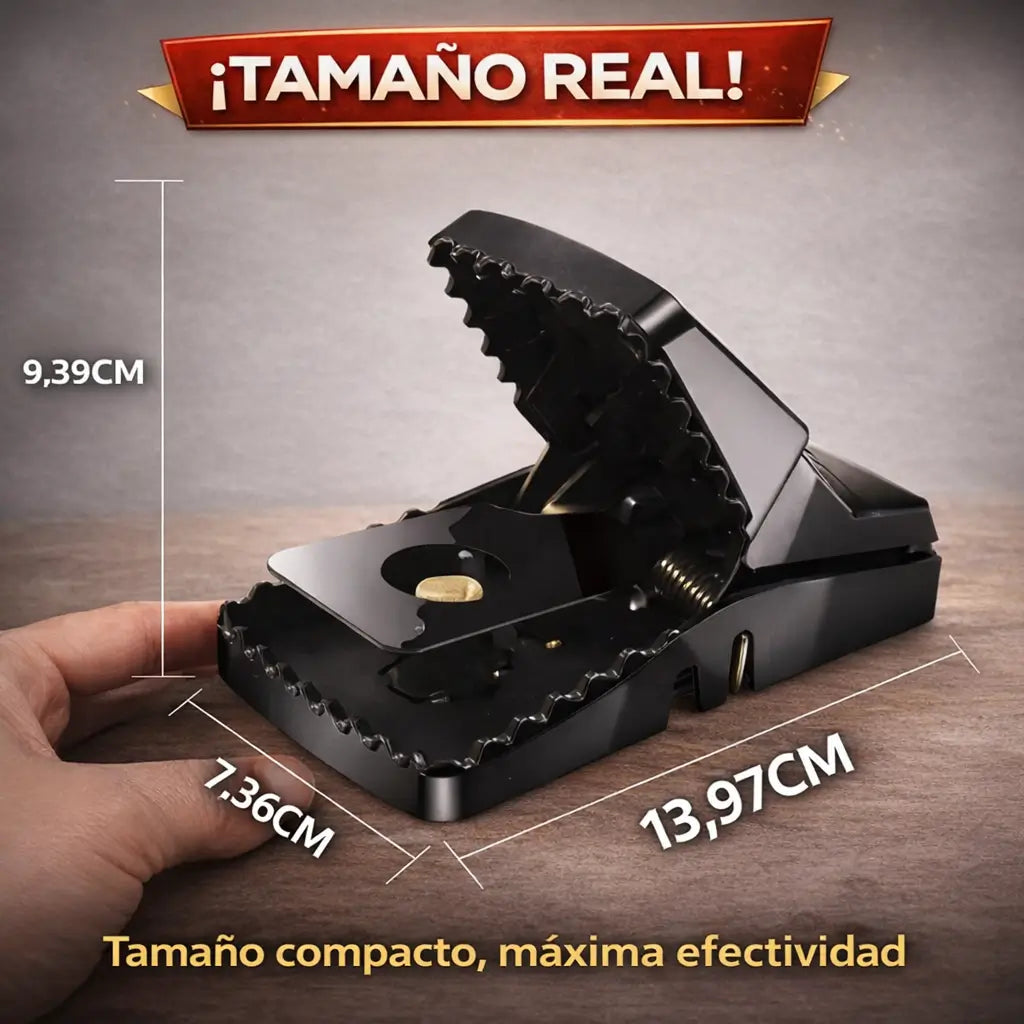 ClickRat, control de plagas seguro y sin tóxicos 3X1