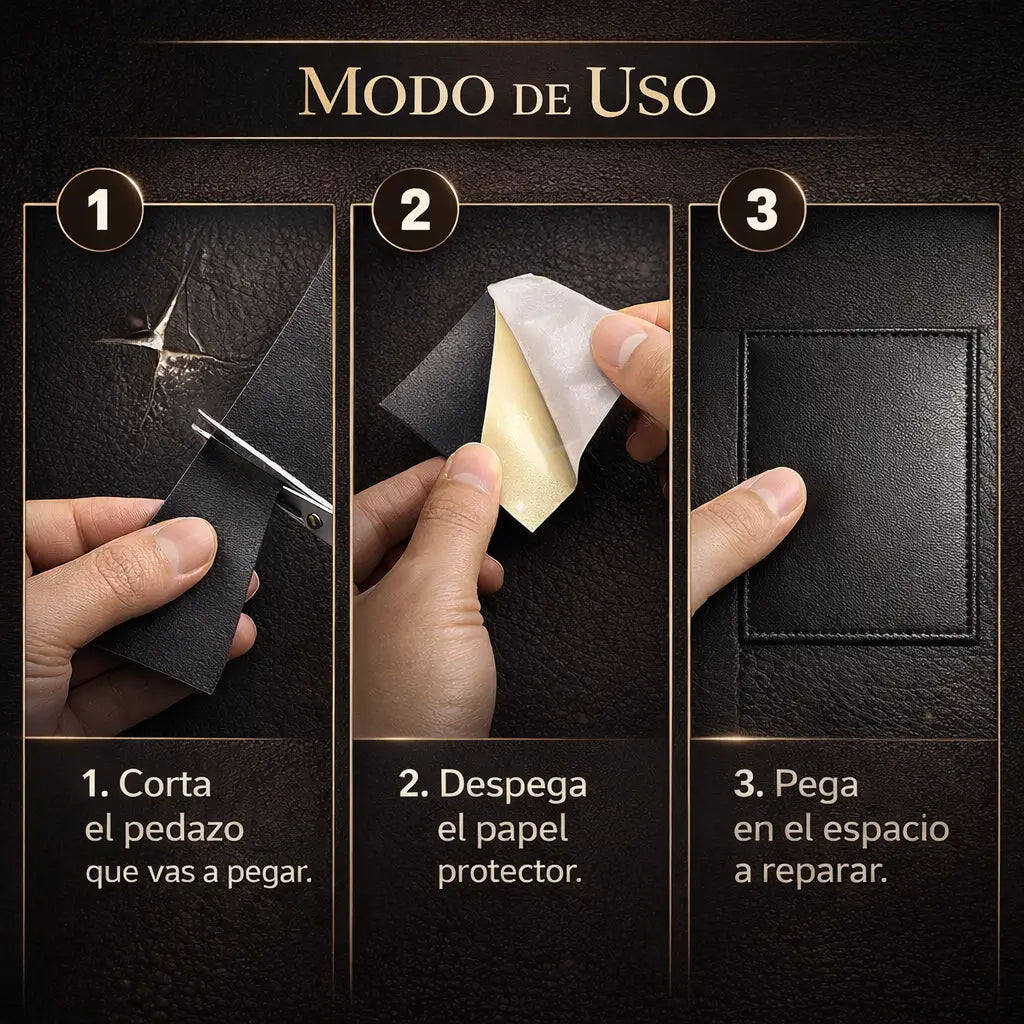 Rollo de SemiCuero Adherente de 50x150 cm