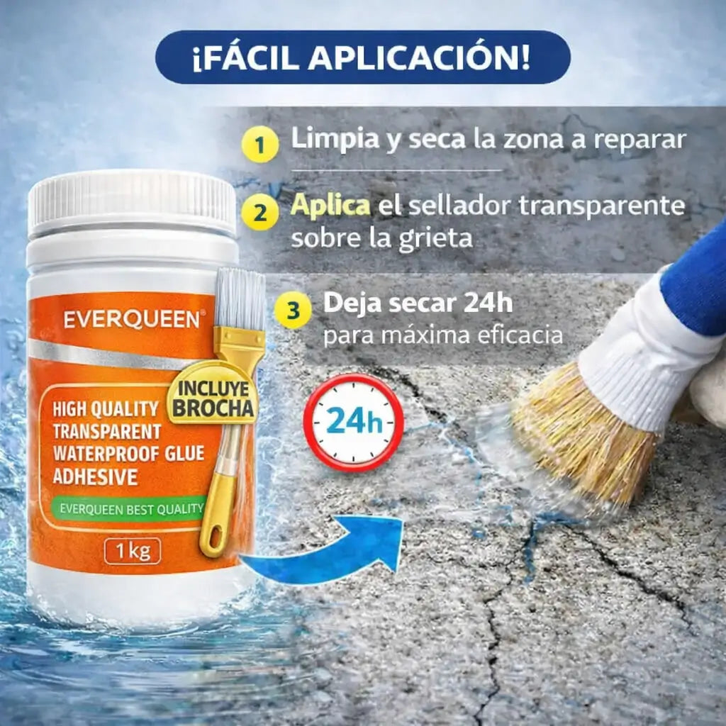 Sellador impermeable 1 Kg + regalo