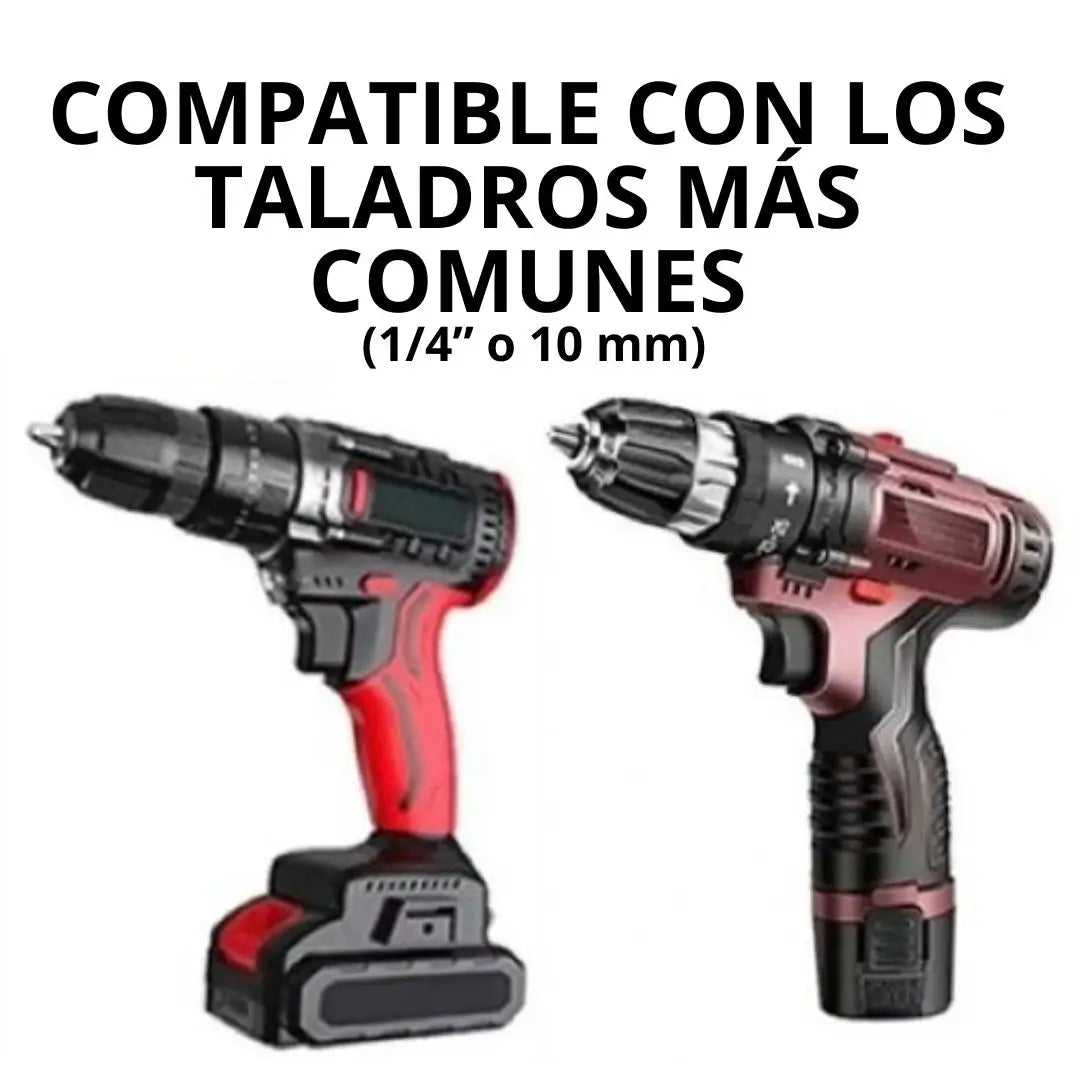 Adaptador de taladro para cortar metales + Regalo
