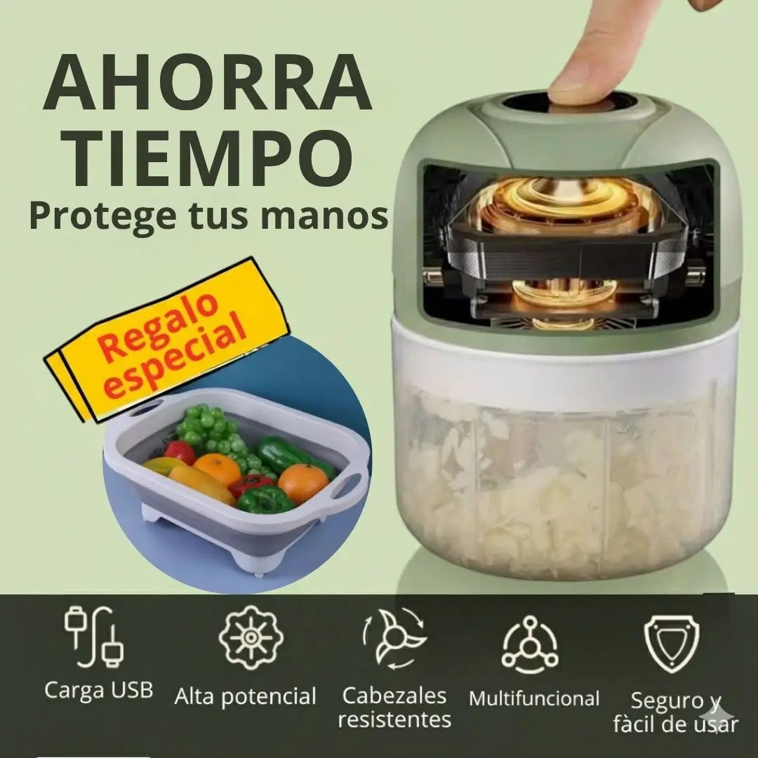 Mini picadora elèctrica