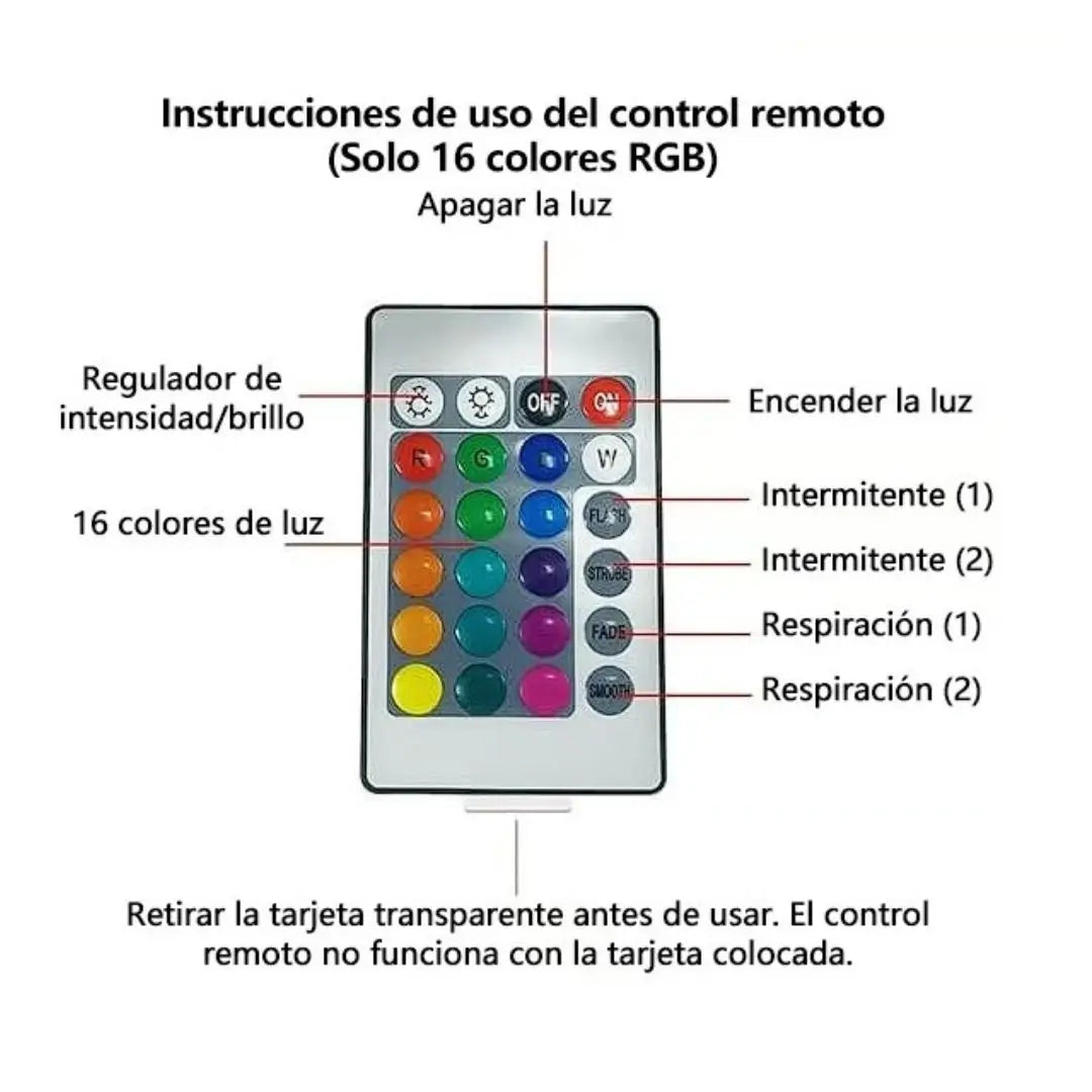 Lámpara led relajante en forma de cubo