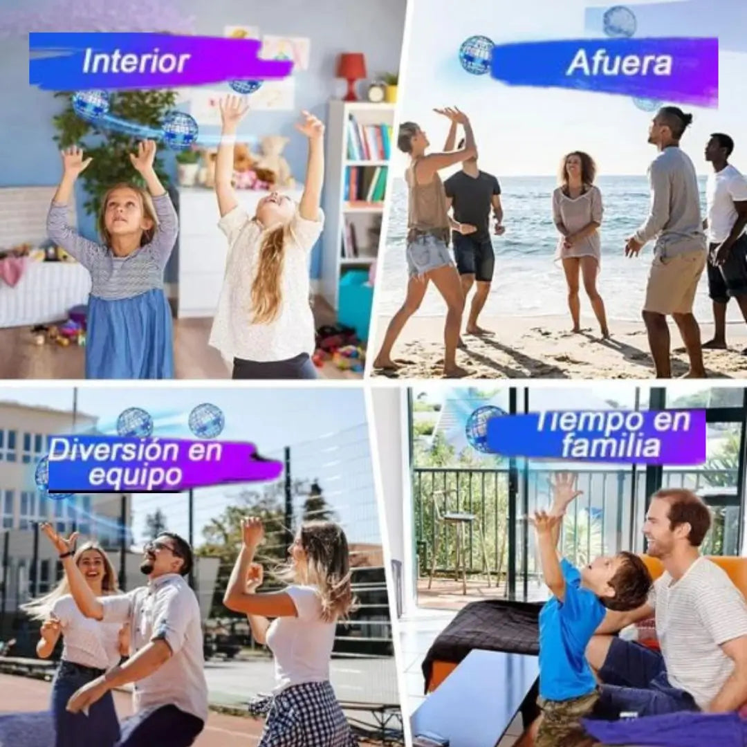Esfera  voladora diversión para todos