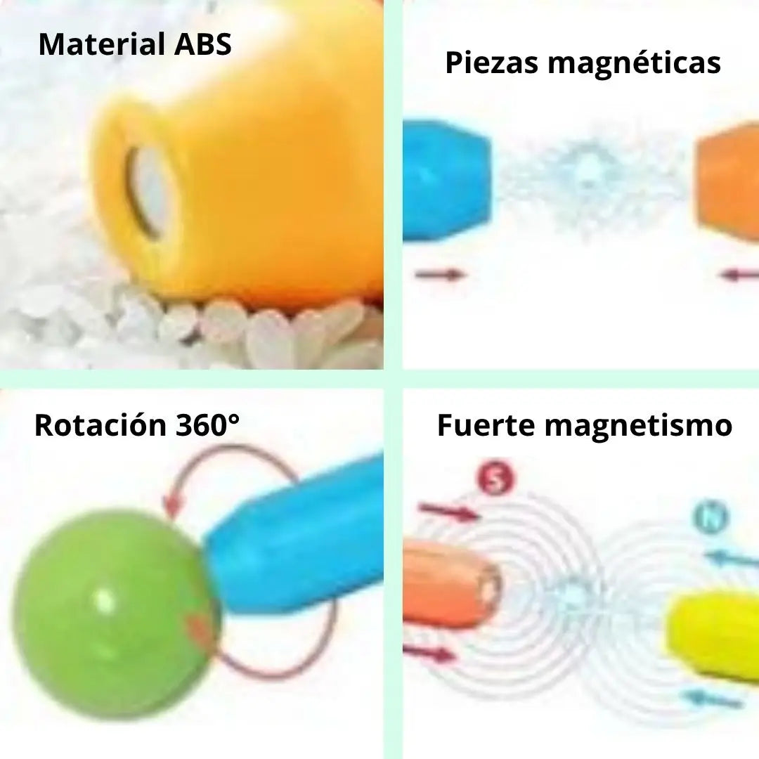 Crea Kids Juguete magnético para niños +3