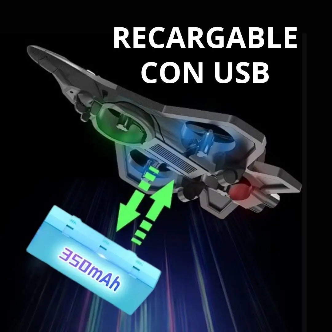 Avión volador a control remoto