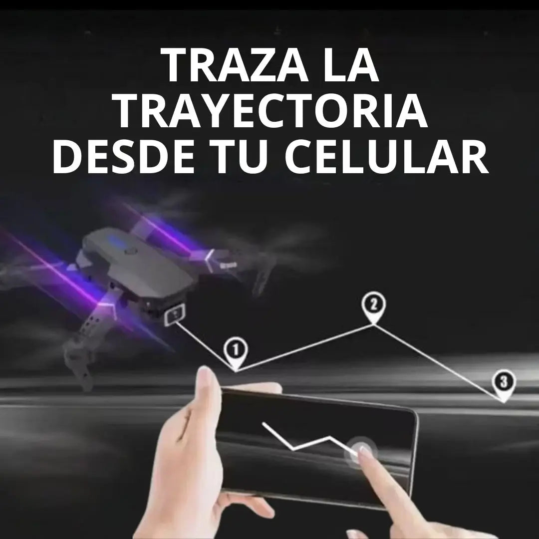 AltairPro Drone doble cámara modelo E88