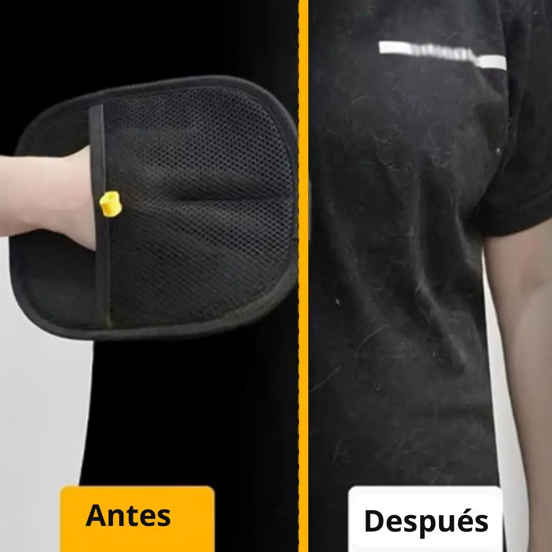 Guante quita pelos: 2x1 + Cepillo de regalo