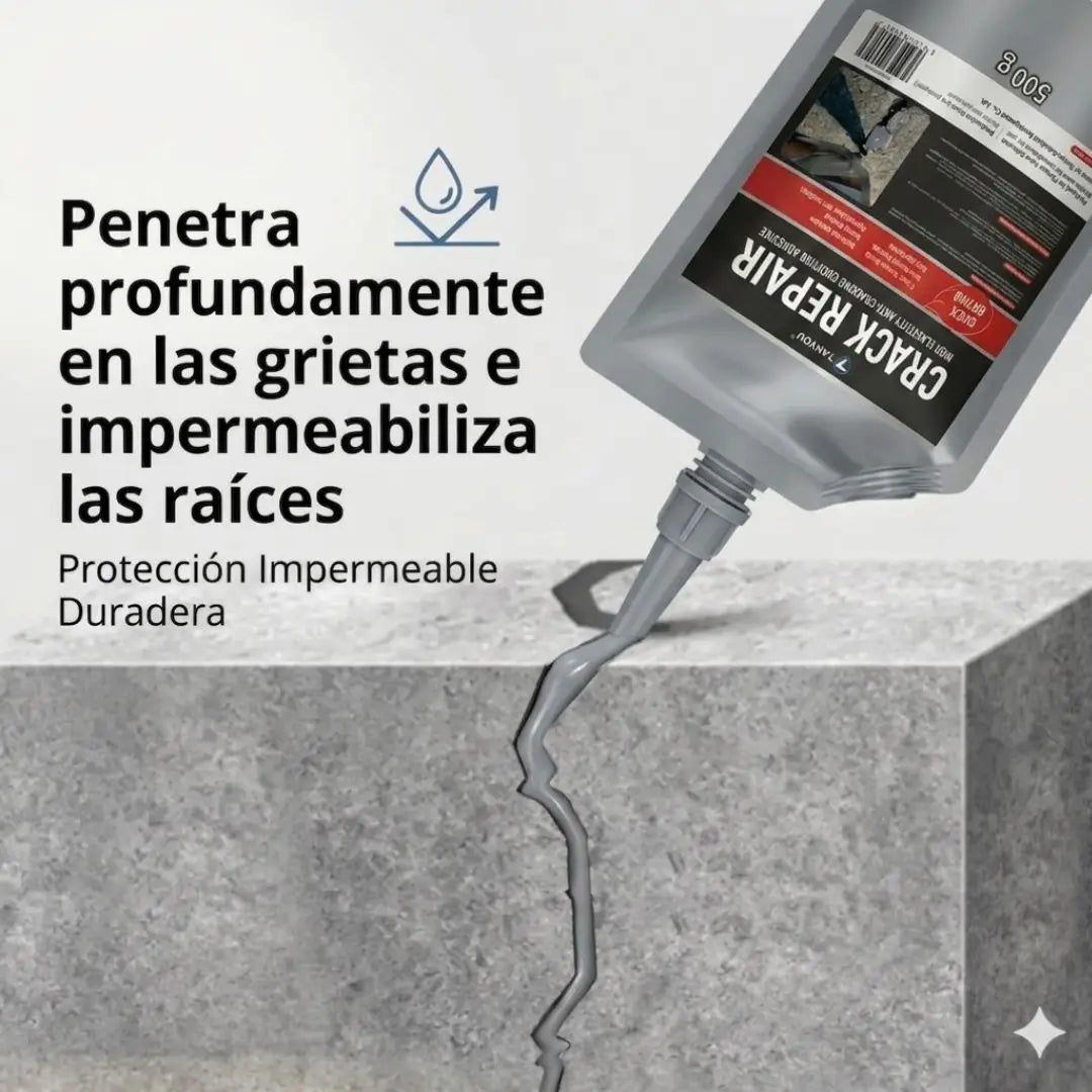 Reparador de grietas de hormigon líquido 500 gr