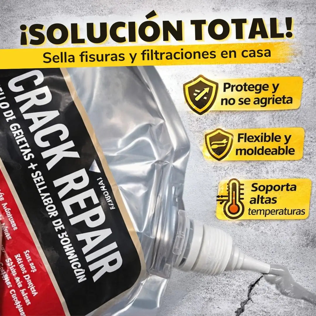 Reparador de grietas de hormigon líquido 500 gr
