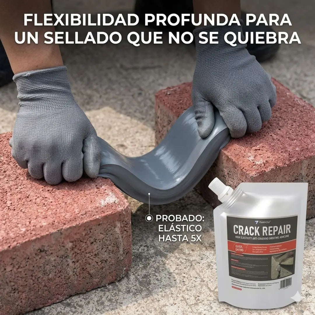 Reparador de grietas de hormigon líquido 500 gr