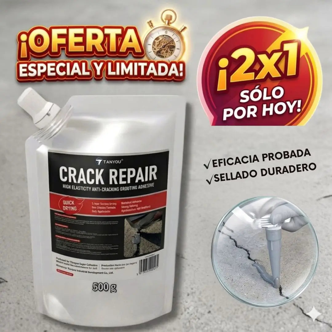 Reparador de grietas de hormigon líquido 500 gr