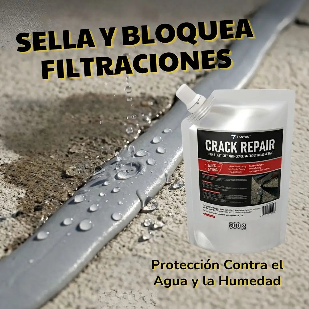 Reparador de grietas de hormigon líquido 500 gr