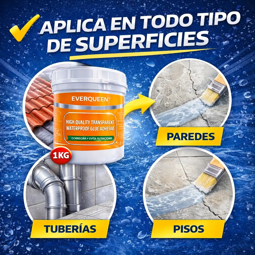 Sellador impermeable 1 Kg + regalo