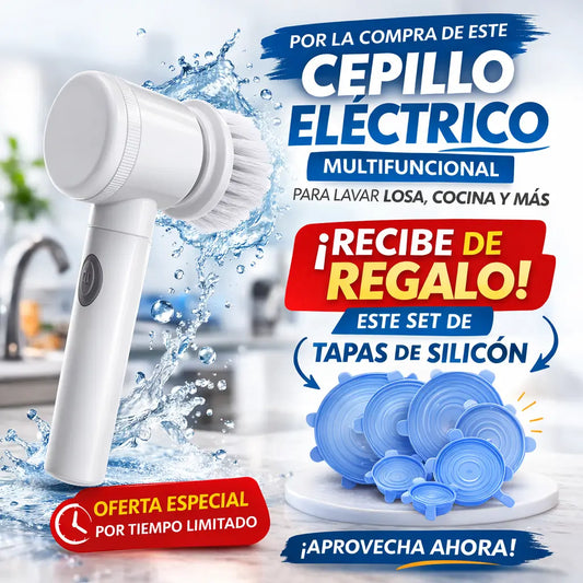 Cepillo Electrico lavaloza +Regalo