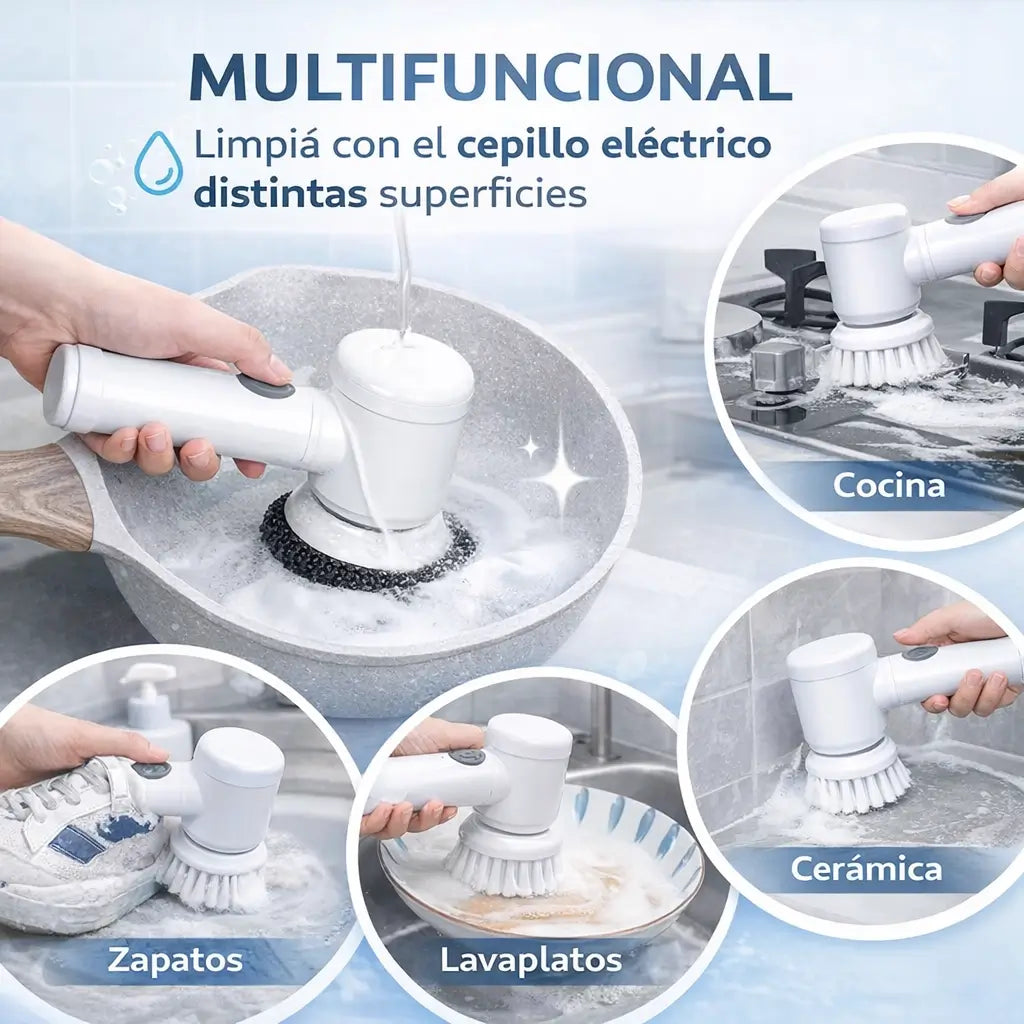 Cepillo Electrico lavaloza +Regalo