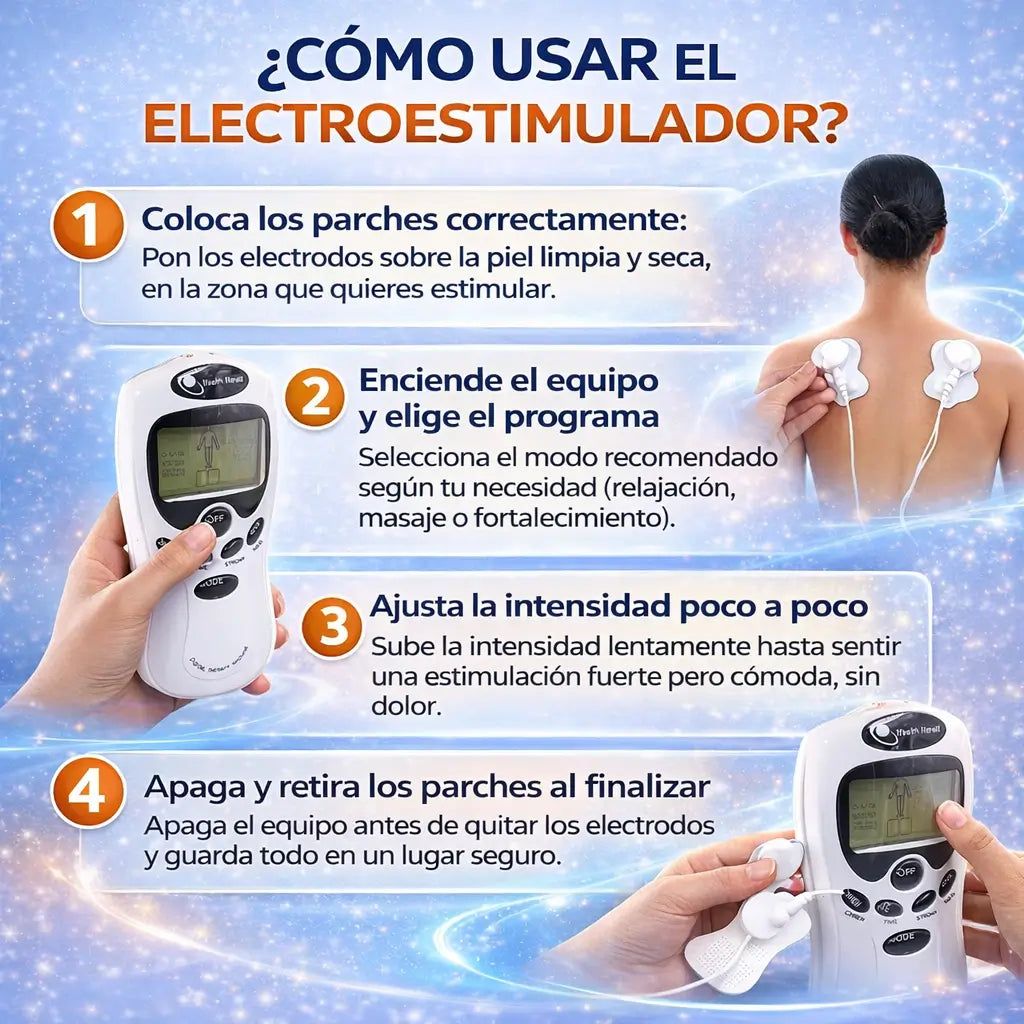 Electroestimulador Tens +regalo