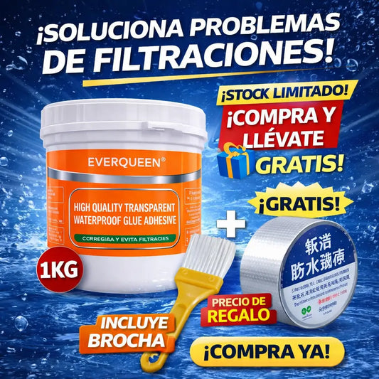 Sellador impermeable 1 Kg + regalo