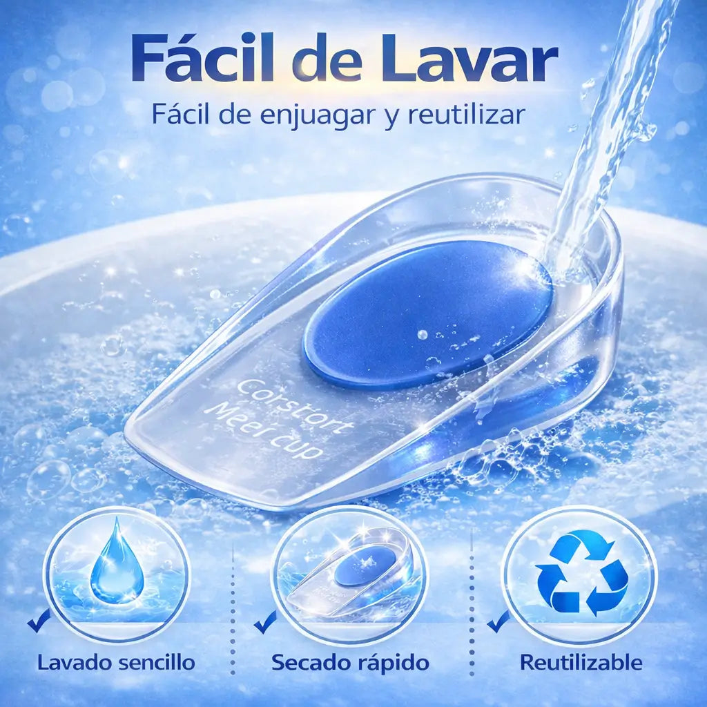 Talonera de silicona para el dolor de talón