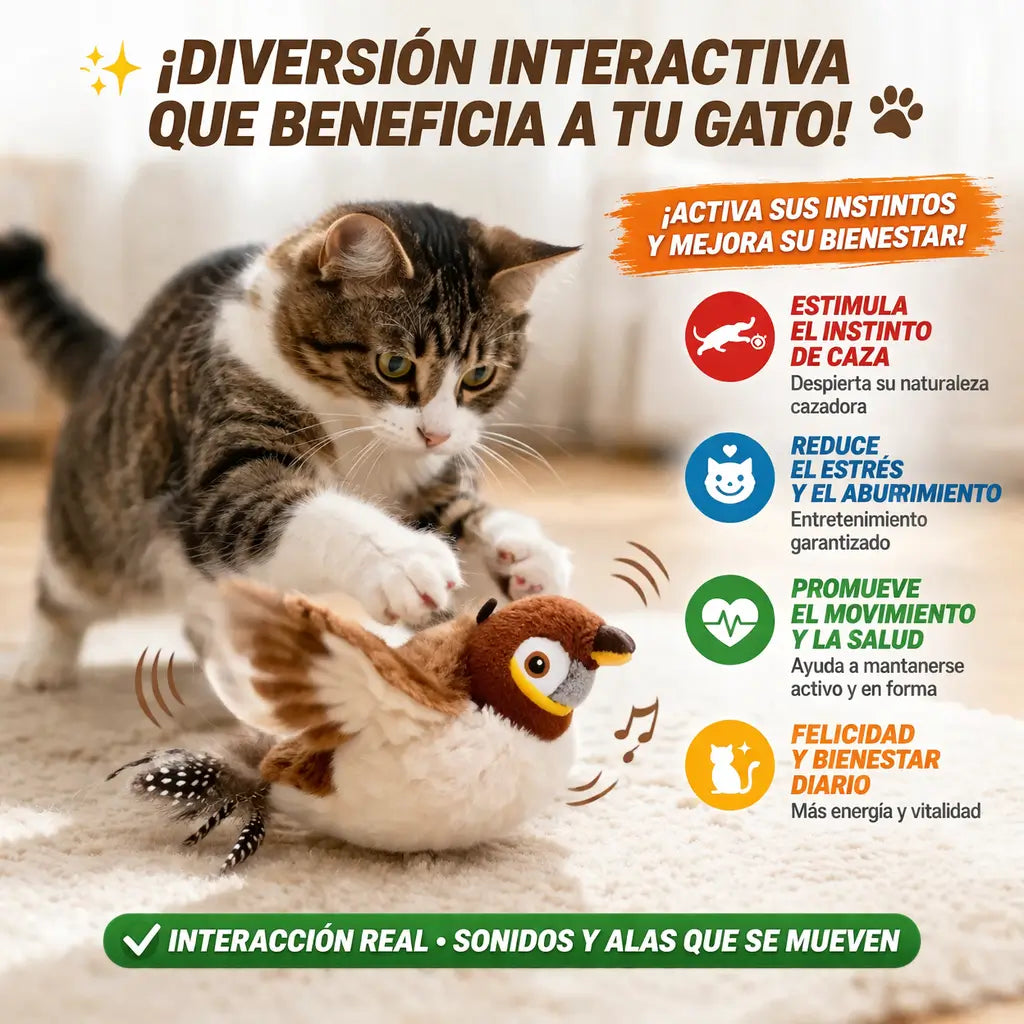 CatJoy estimula y acompaña a tu michi