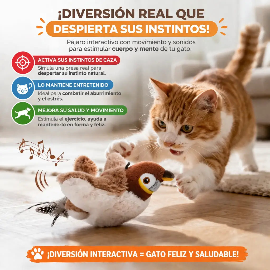 CatJoy estimula y acompaña a tu michi