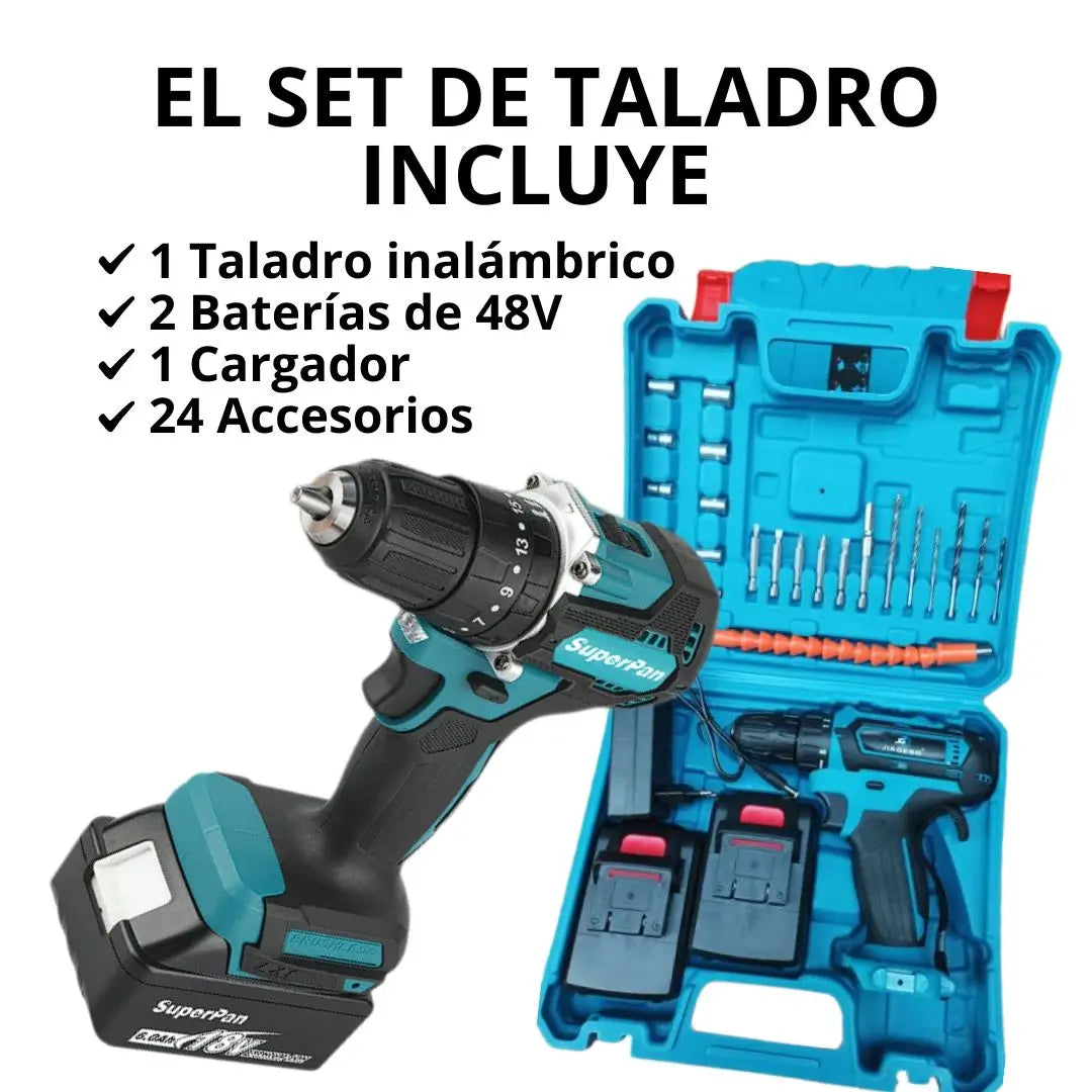 Kit Mini Sierra 98V y taladro 96V + regalo