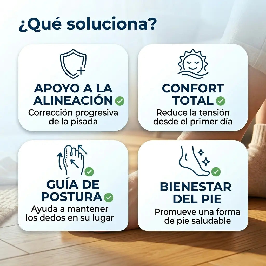 Férula articulada para alinear el pie