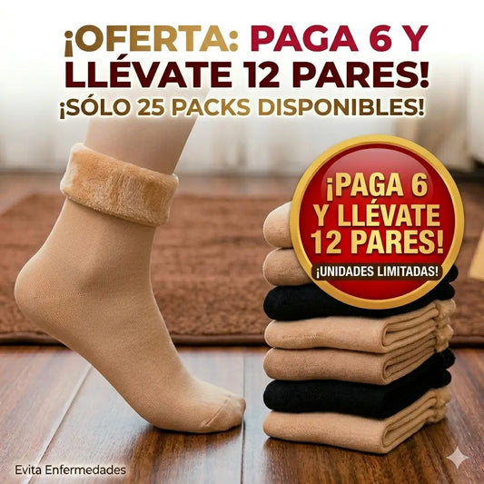 Calcetines Térmicos Otoño - Invierno 12X6