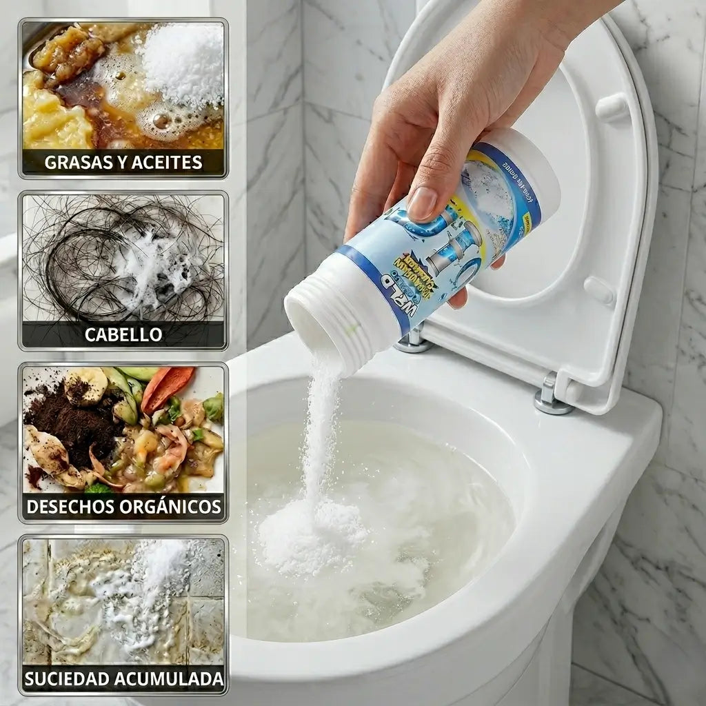 Destapador de drenajes oferta 3x1