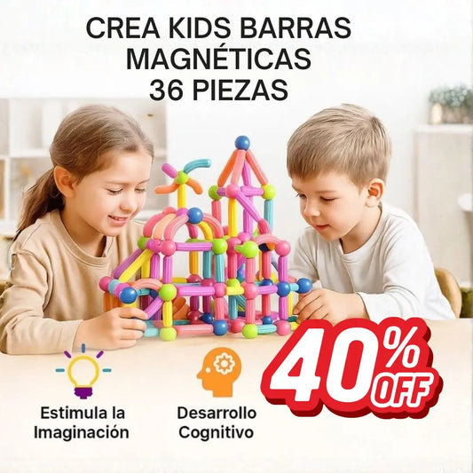Crea Kids Juguete magnético para niños +3