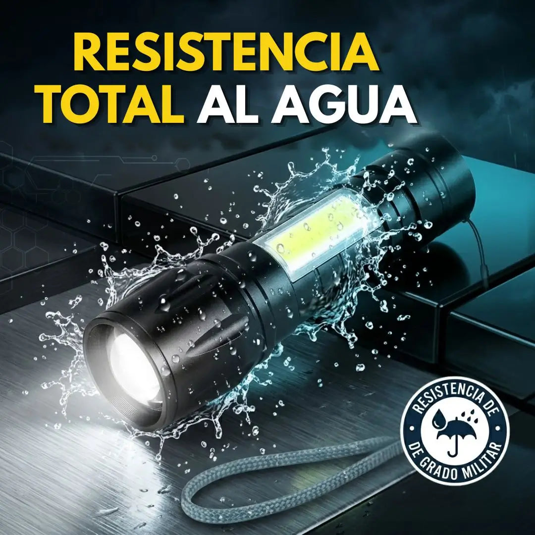 Mini linterna táctica + regalo gratis