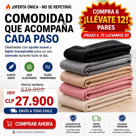 Calcetines para personas con diabetes