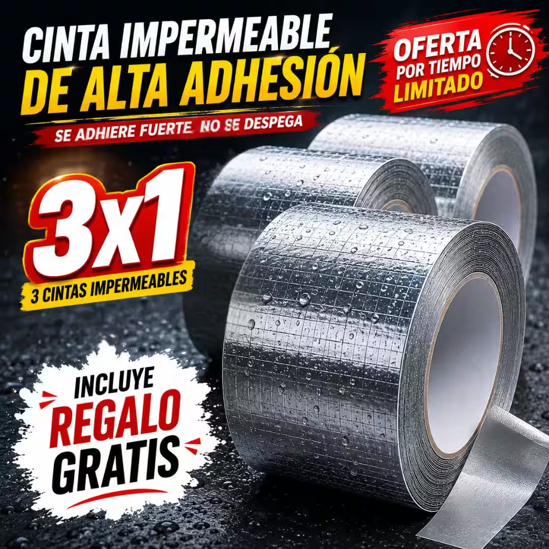 Cinta impermeable 5cm x 5 mt
