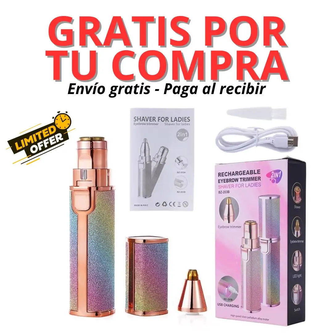 GlamPro Cepillo secador 3 en 1